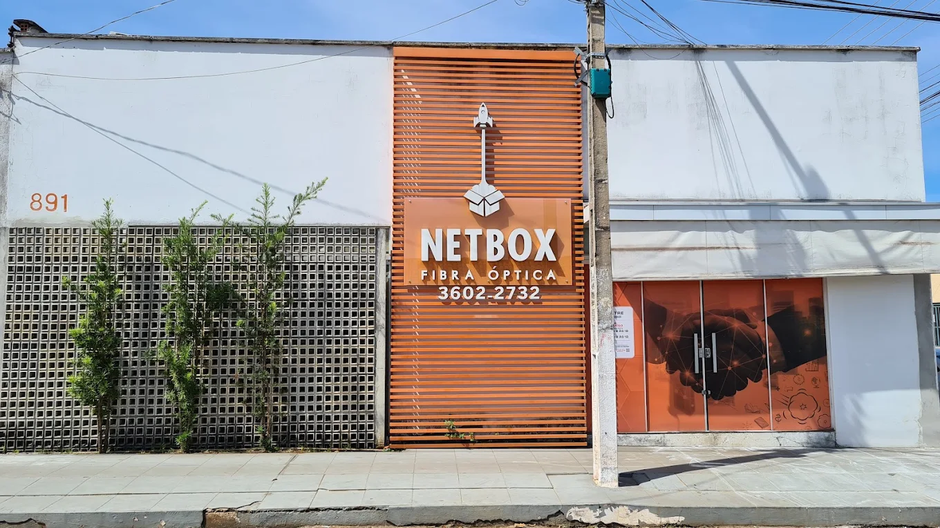 Fachada de uma unidade Netbox